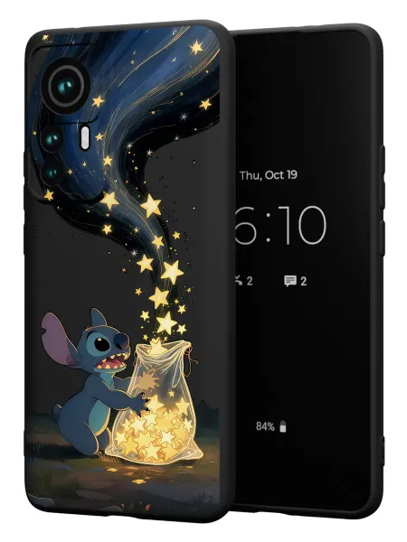 PBl store Чехол на Xiaomi 12T 12T Pro с принтом Стич
