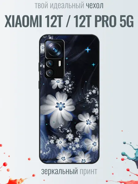 TrendyCase67 Чехол на Xiaomi 12T принт цветы y2k