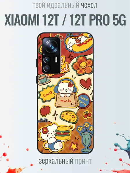 TrendyCase67 Чехол на Xiaomi 12T принт мультфильм