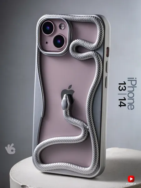О'кейси Чехол на iPhone 13 14 окантовка змея