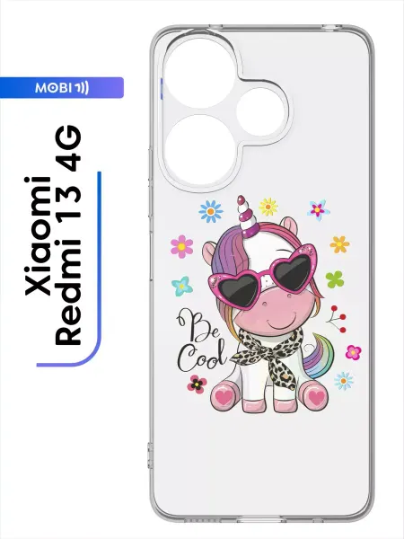 Mobi711 Прозрачный чехол на Xiaomi Redmi 13 4G