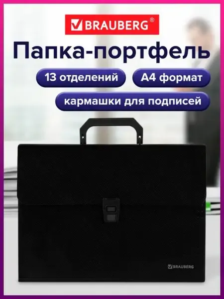 Brauberg Папка для документов. 13 отделений