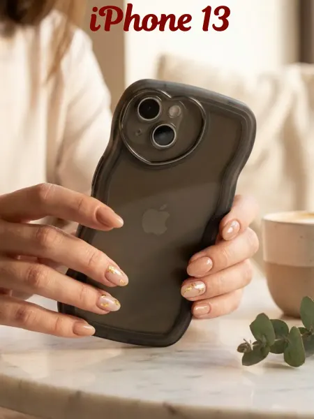 FuturaCase Чехол на Iphone 13. Объемный, волнистый