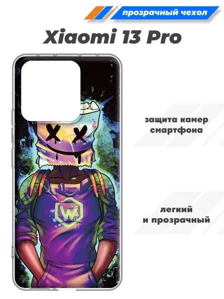 SuperPrint Прозрачный чехол для Xiaomi 13 Pro