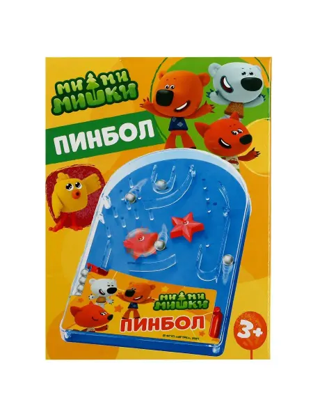 Играем вместе Детская настольная логическая игра Пинбол Мимимишки