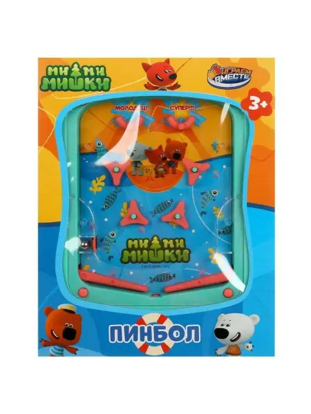 Играем вместе Детская настольная игра пинбол Мимимишки