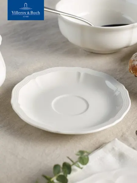 Villeroy & Boch Блюдце чайное фарфоровое 14.5 см, Manoir