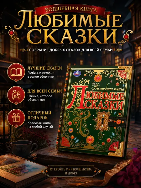 Умка Книга для детей сборник Любимые сказки внеклассное чтение
