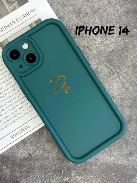 Стильные чехлы Iphone Чехол на айфон 14 с сердцем