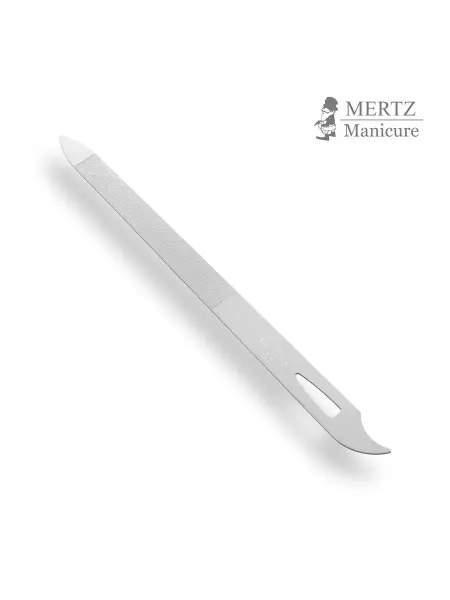 MERTZ Металлическая пилка для ногтей и кожи 14 см