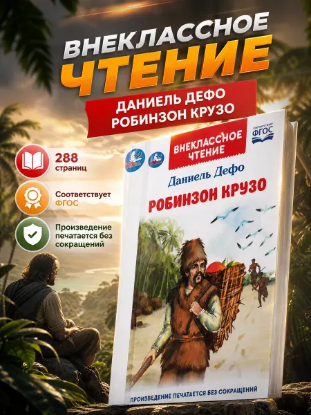 Умка Внеклассное чтение книга приключения мировая классика роман