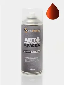 Краска DATSUN, код 147, МАНГО, автомобильная эмаль FixPaint Spray в аэрозольном баллончике 520 мл