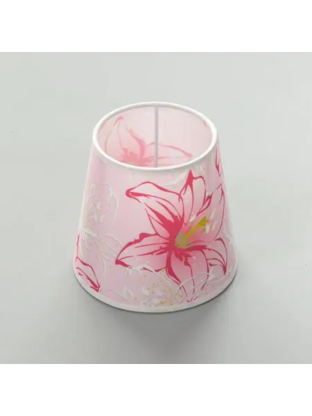 Нет бренда Абажур для светильника Крупные цветы Е14 14x14x13 см