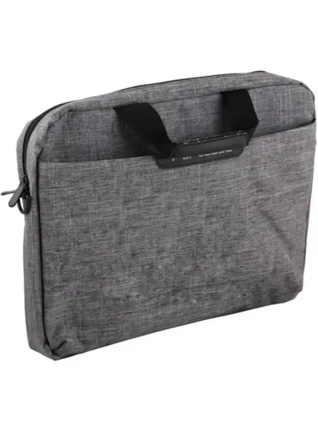 Portcase Сумка KCB-161Grey (нейлон, серая до 15,6")