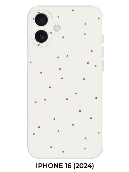 NOOTO Чехол на iPhone 16 (2024) горошек
