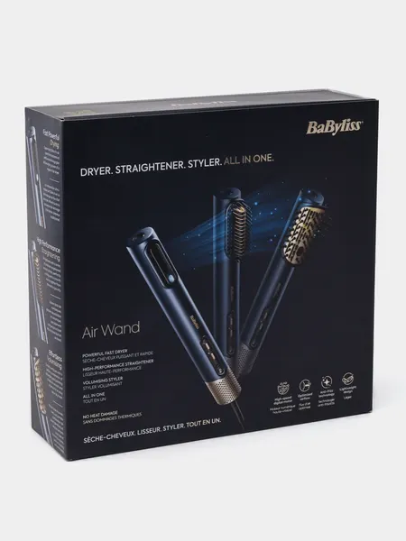 Babyliss Фен-щетка Air Wand AS6550E 1600Вт