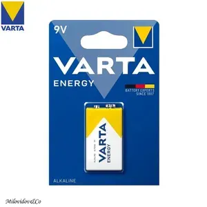 Varta Батарейка Крона (6F22, 1604D), L (щелочной) тип, 9 В, 1 шт
