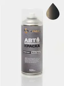 Краска OPEL ASTRA(J), код 169V, PHANTOM GREY, автомобильная эмаль FixPaint Spray в аэрозольном баллончике 520 мл