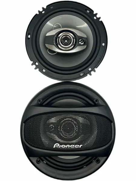 Автомобильные динамики Pioneer TS-A1693S, 16см (6 дюйм). 600Вт 3-х полосные колонки, комплект из 2-х штук