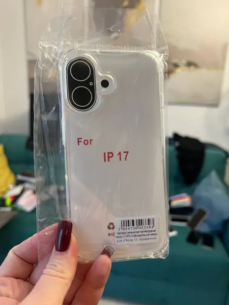 PremiumVictory Чехол на iPhone 17 прозрачный