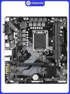 Материнская плата GIGABYTE B760M H DDR4 (LGA 1700, Intel B760 Express, DDR4, 64 Гб), B760M H DDR4