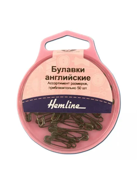 HEMLINE Булавки английские безопасные, ассорти 19+23 мм 19 мм, 23 м