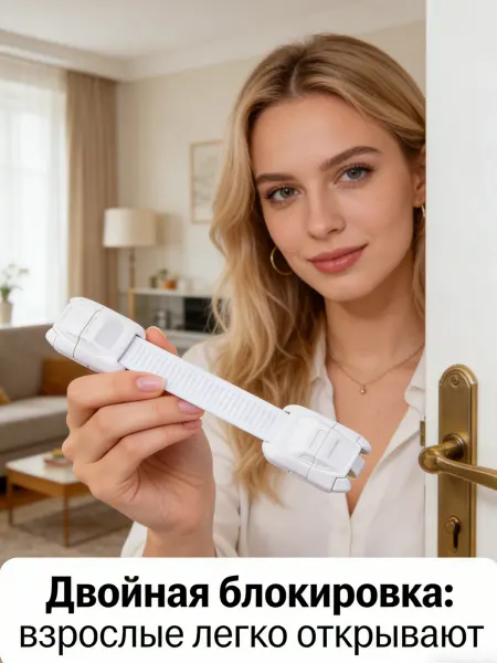 SAFETY 1ST Двойной защиты безопасные детские замки