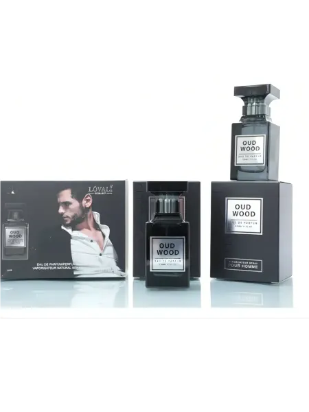 Духи двойняшки Oud Wood 2 флакона 50х50 мл