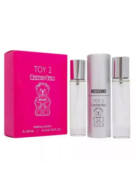 Духи в подарок Мини набор духов Moschino Toy 2 Bubble Gum-Москино бабл гам