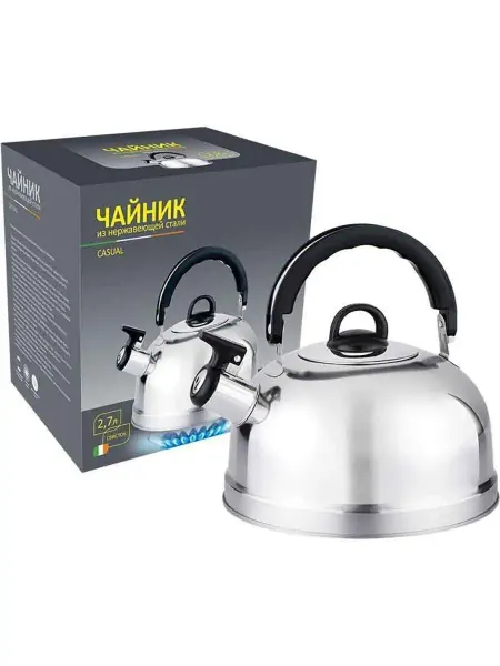 Mallony Чайник со свистком CASUAL, 2.7л