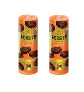 Forsite Печенье-сэндвич, с шоколадно-ореховым вкусом, 220 гр, 2 уп.