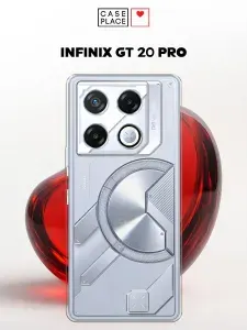Прозрачный чехол на Инфиникс GT 20 Pro силиконовый