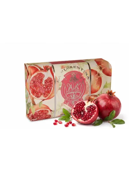 LA FLORENTINA Мыло туалетное кусковое Гранат, 200 г