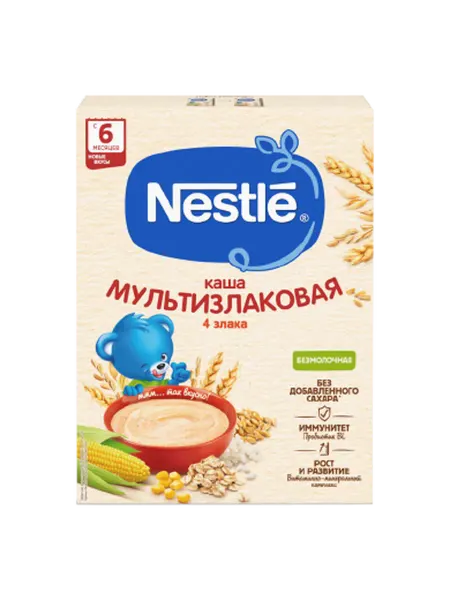 Нестле Каша безмолочная Мультизлаковая 200г