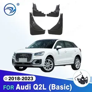 Брызговики, арт. Audi Q2L 2018 2019 2020 2021 2022-2023 (Basic) Брызговики передние и задние крылья автомобильные аксессуары, 4 шт.