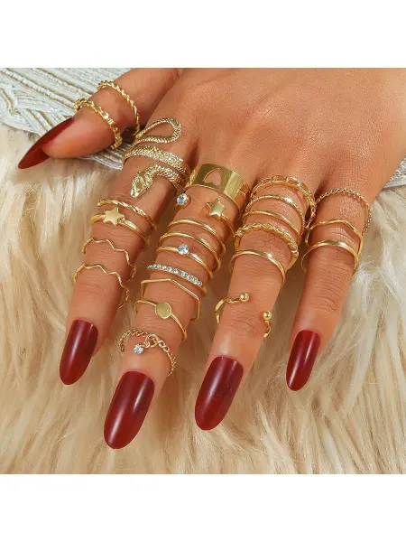 KOKO NICOLE Комплект колец Модель 20194 Бижутерия женская