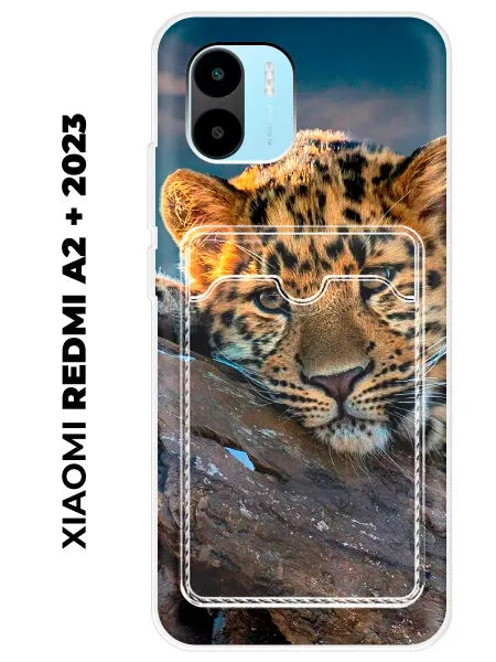 NOOTO Чехол с карманом на Xiaomi Redmi A2 Plus 2023(для редми а2+)