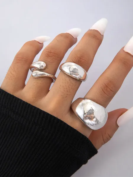 ANNIKA jewelry Набор колец бижутерия 2025