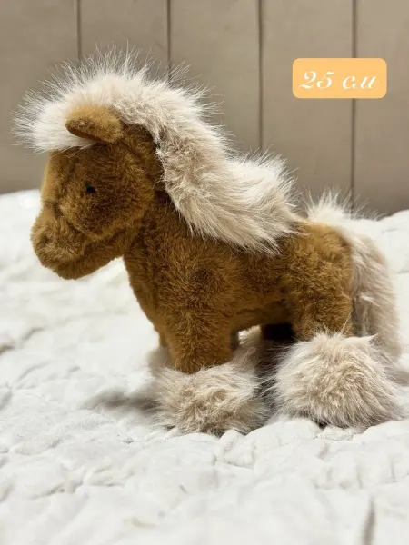 Unicorn Toys Мягкая игрушка Лошадь 25 см символ год 2026