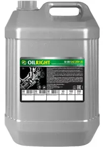 OILRIGHT 20W-20 Масло моторное, Минеральное, 20 л
