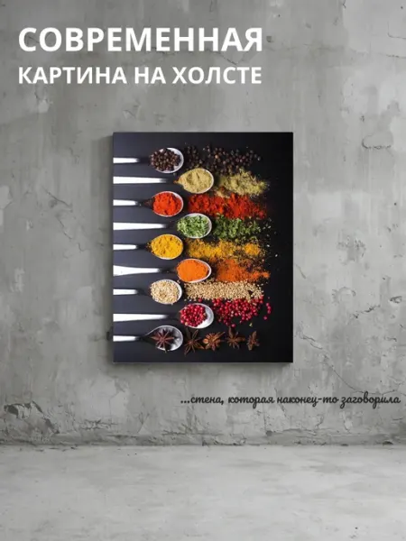 DZiVA Картина на холсте Кухонная тематика 20x30 см