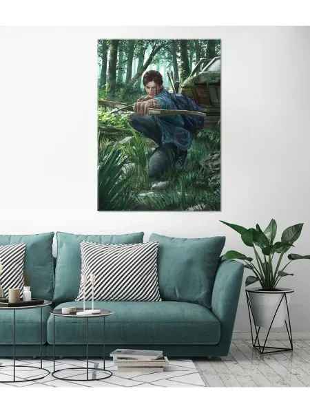 Интерьерные картины Картина на холсте Одни из нас (32) - The Last of Us (32) 20х