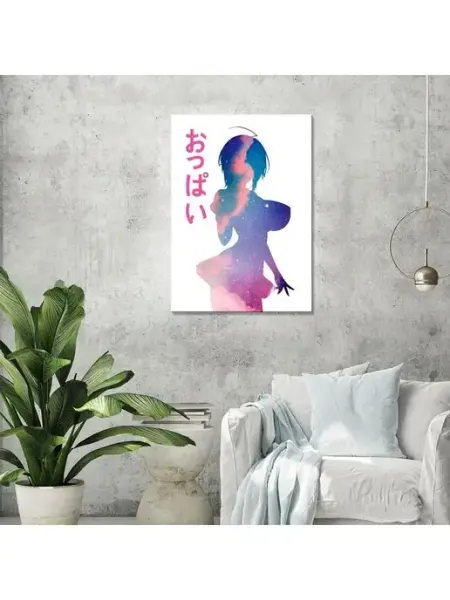 Classic Art Картина на холсте anime girl galaxy 20х30