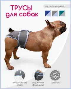 Трусы для собак во время течки многоразовые "Ночка", размер L