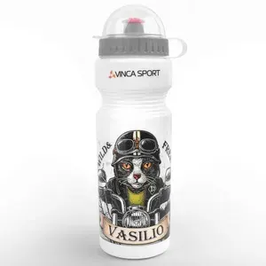 Фляга велосипедная VSB 21 vasilio с защитой от пыли 750 мл