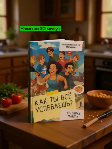 Деловая книга Как ты всё успеваешь? Дневники матери Книга рецептов