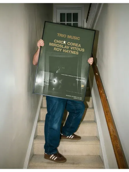 Postersbase Музыкальный постер Chick Corea Miroslav Vitous Roy Hay 21x30