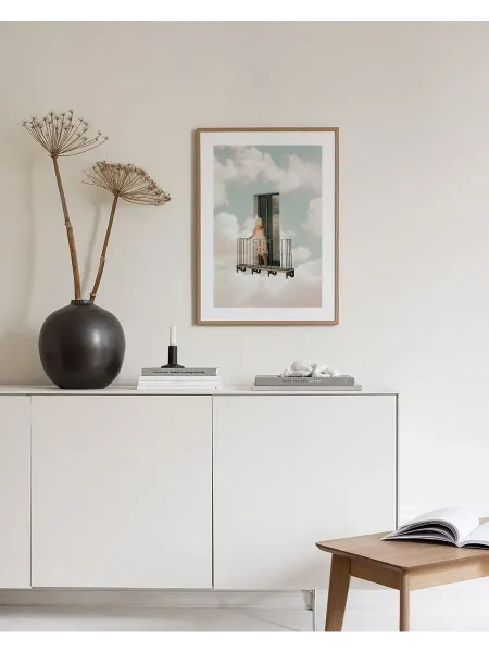 Onllyart Постер 21x30 Небесный балкон