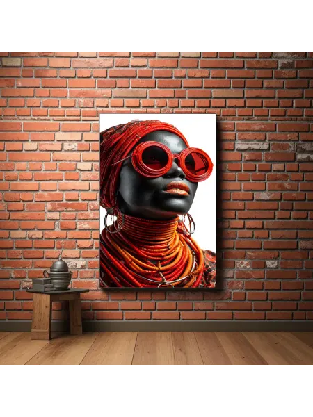SonPicture Картина Яркая девушка, абстракция, постер, 22*32 см