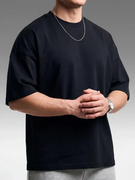 TROYANOVSKI Футболка мужская oversize 220 плотность